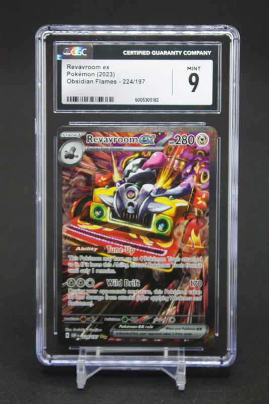 Revavroom ex (224/197) - Obsidian Flames - CGC 9