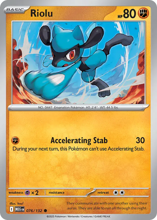 Riolu (076/132) - Mega Evolution