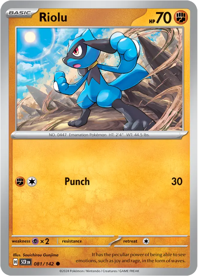Riolu (081/142) - Stellar Crown