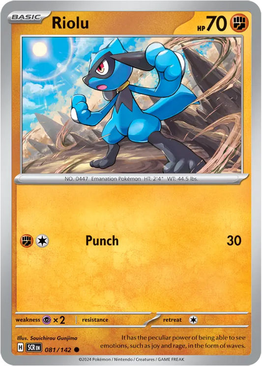 Riolu (081/142) - Stellar Crown
