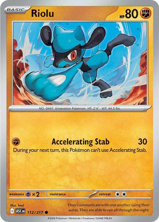 Riolu (112/217) - Ascended Heroes