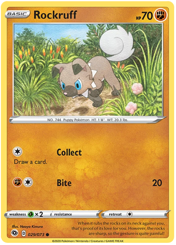 Rockruff (029/073) - Champion's Path