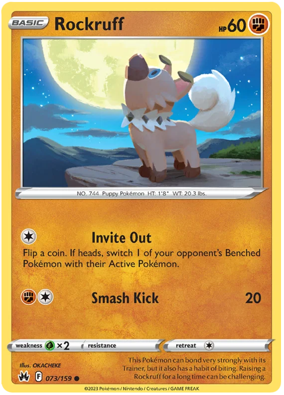 Rockruff (073/159) - Crown Zenith