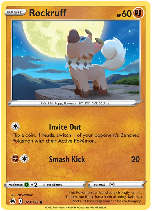 Rockruff (073/159) - Crown Zenith