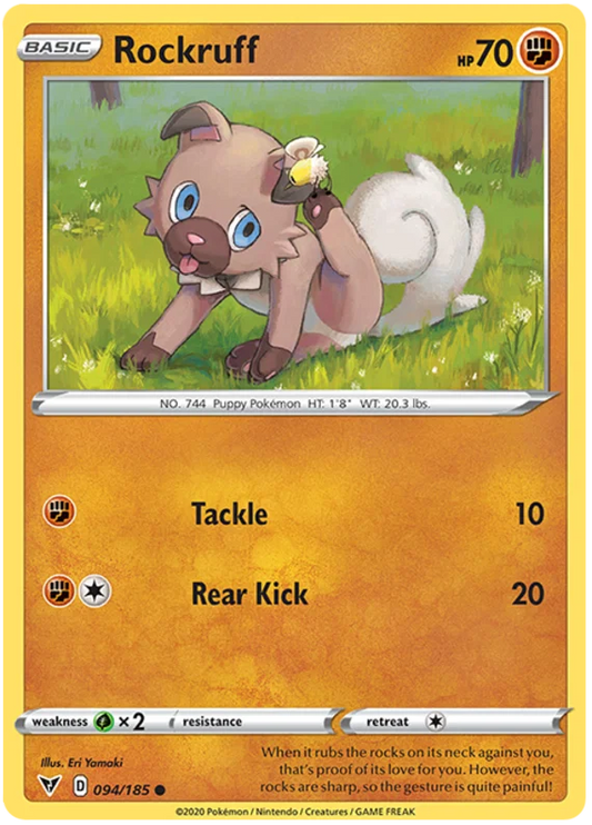 Rockruff (094/185) - Vivid Voltage
