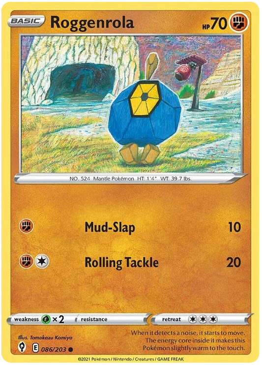 Roggenrola (086/203) - Evolving Skies