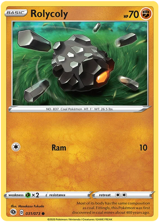 Rolycoly (031/073) - Champion's Path