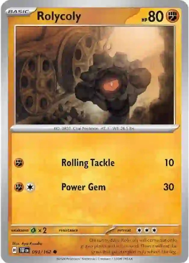 Rolycoly (093/162) - Temporal Forces
