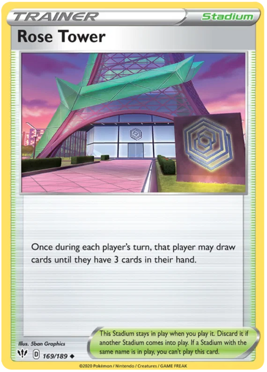 Rose Tower (169/189) - Darkness Ablaze