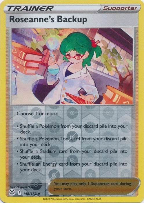 Roseanne's Backup Reverse Holo (148/172) - Brilliant Stars