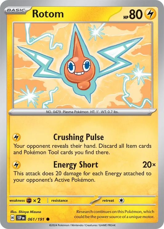 Rotom (061/191) - Surging Sparks