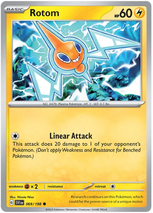Rotom (069/198) - Scarlet & Violet