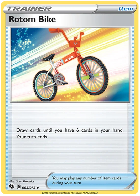 Rotom Bike [Reverse Holo] (063/073) - Champion's Path