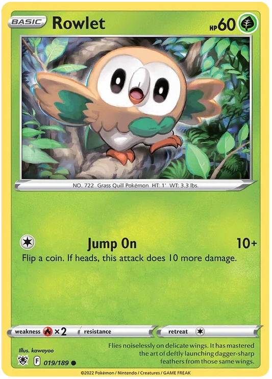 Rowlet (019/189) - Astral Radiance