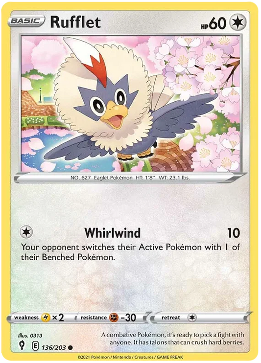 Rufflet (136/203) - Evolving Skies