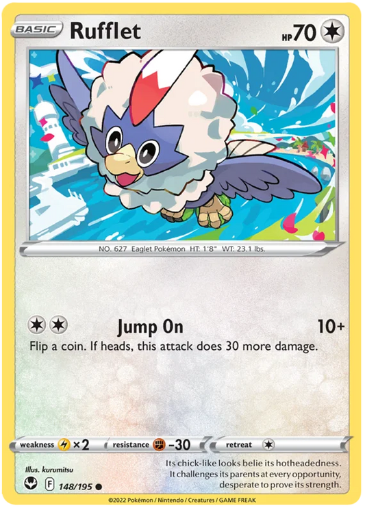 Rufflet (148/195) - Silver Tempest