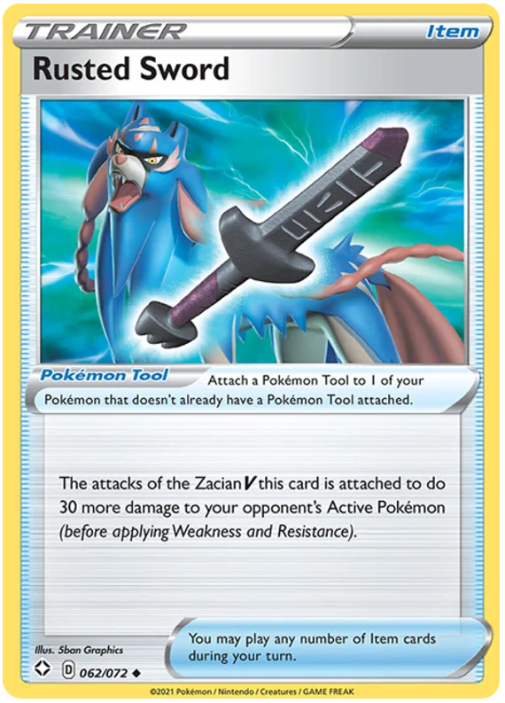 Rusted Sword (062/072) - Shining Fates