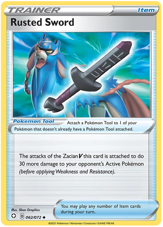 Rusted Sword (062/072) - Shining Fates