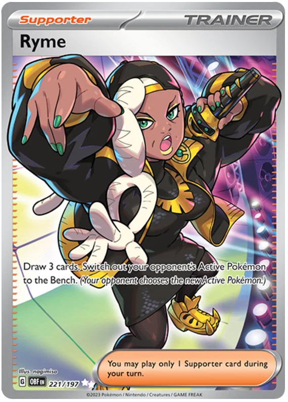 Ryme (221/197) Ultra Rare - Obsidian Flames