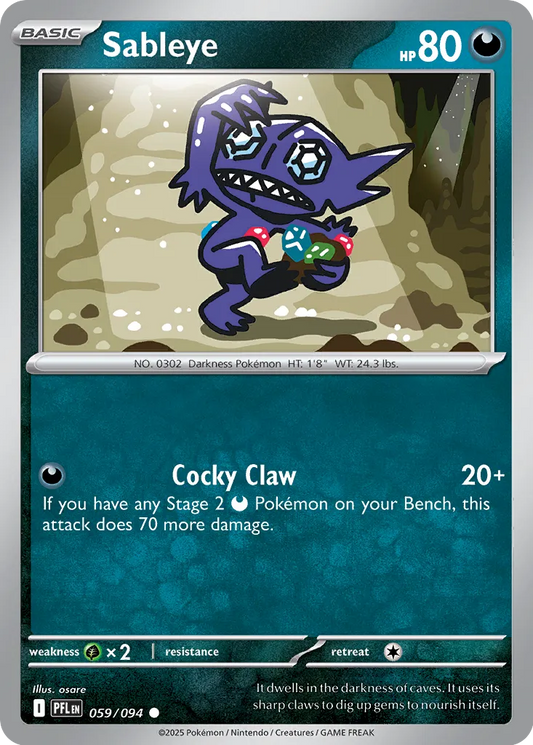Sableye (059/094) - Phantasmal Flames