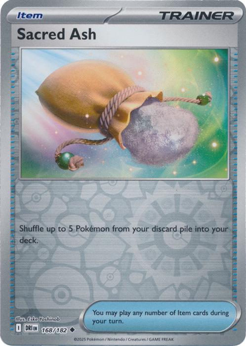 Sacred Ash Reverse Holo (168/182) - Destined Rivals