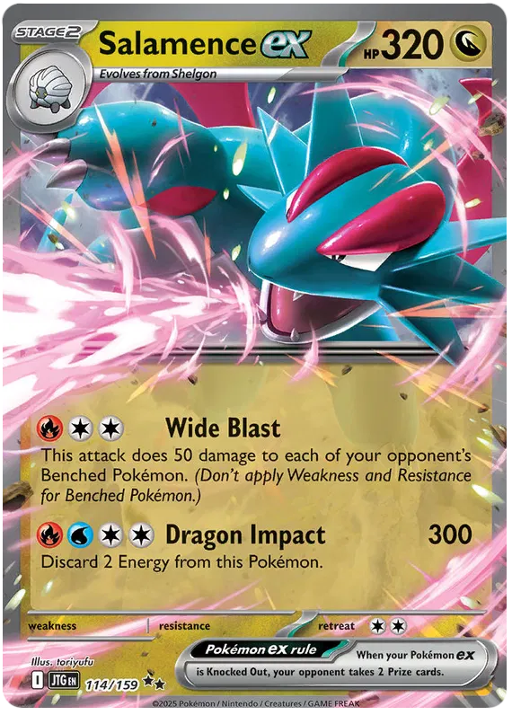 Salamence ex (114/159) - Journey Together