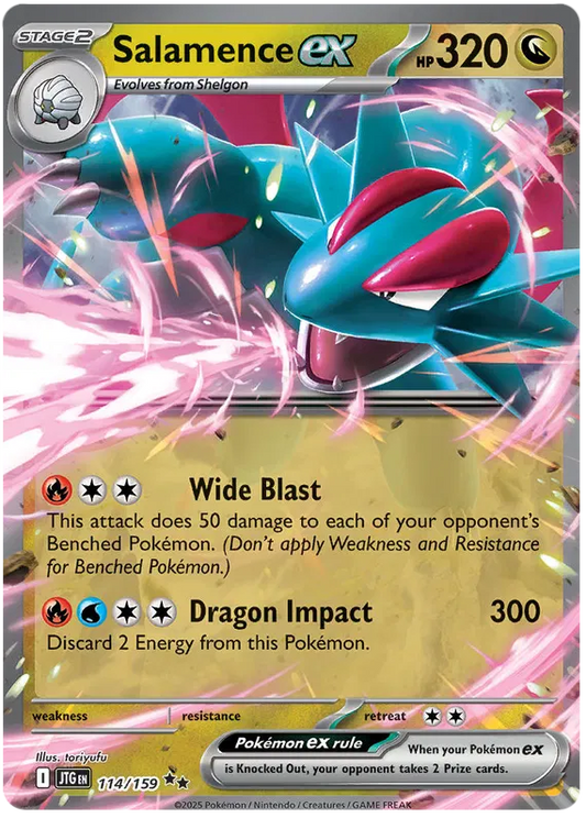 Salamence ex (114/159) - Journey Together