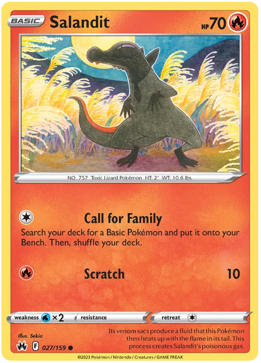 Salandit (027/159) - Crown Zenith
