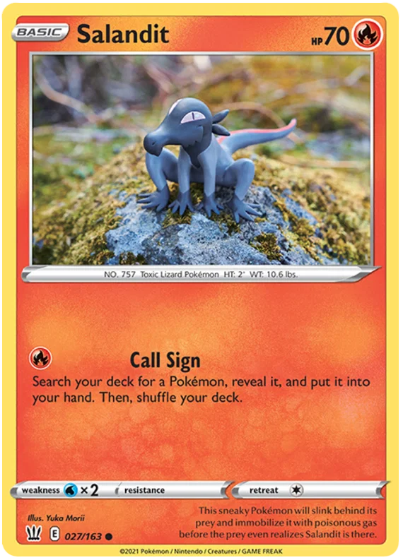 Salandit (027/163) - Battle Styles