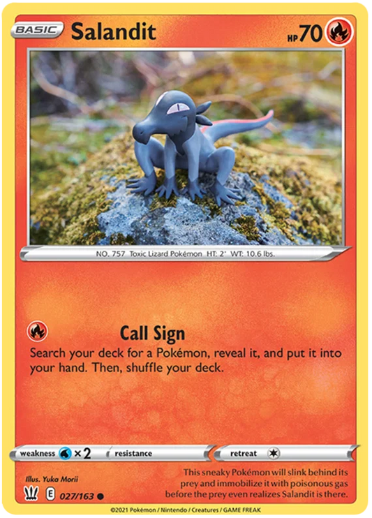 Salandit (027/163) - Battle Styles
