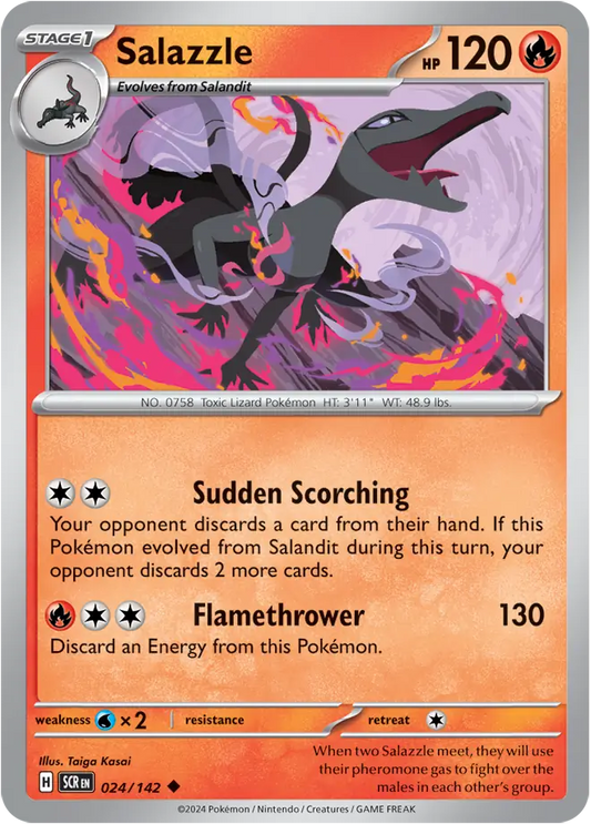 Salazzle (024/142) - Stellar Crown