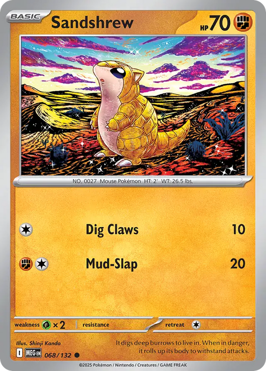 Sandshrew (068/132) - Mega Evolution