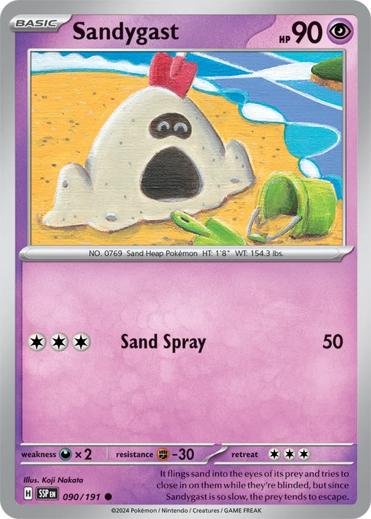 Sandygast (090/191) - Surging Sparks