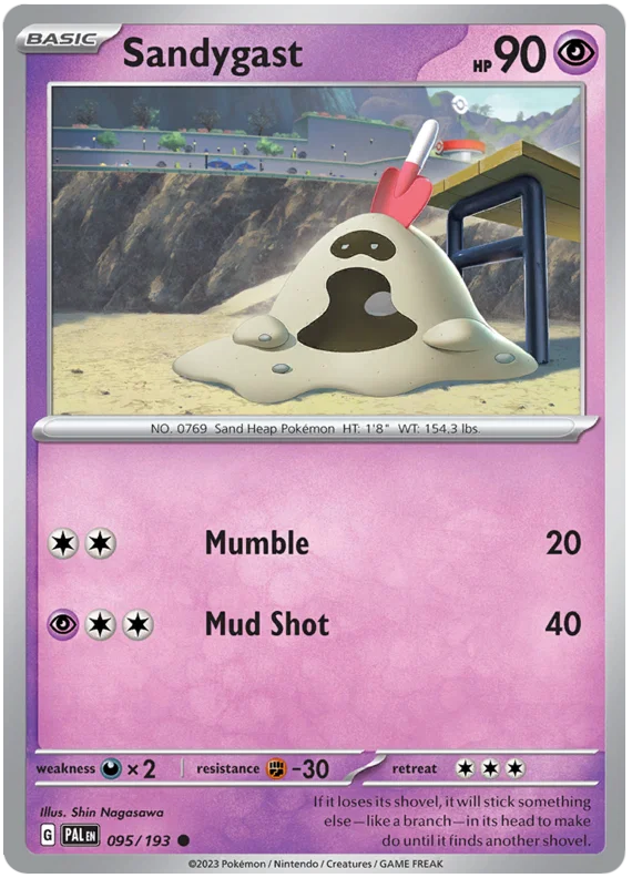 Sandygast (095/193) - Paldea Evolved