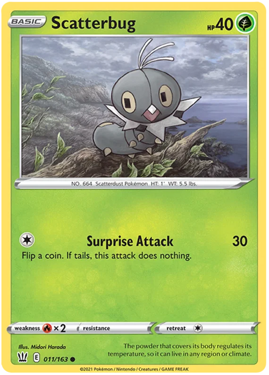 Scatterbug (011/163) - Battle Styles