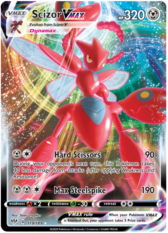 Scizor VMAX (119/189) - Darkness Ablaze