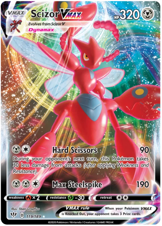 Scizor VMAX (119/189) - Darkness Ablaze