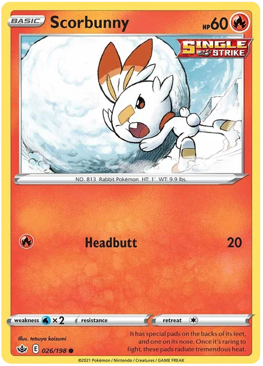 Scorbunny (026/198) - Chilling Reign
