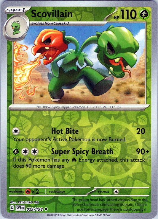 Scovillain Reverse Holo (029/198) - Scarlet & Violet