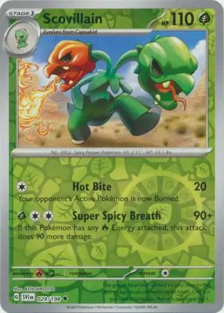 Scovillain Reverse Holo (029/198) - Scarlet & Violet