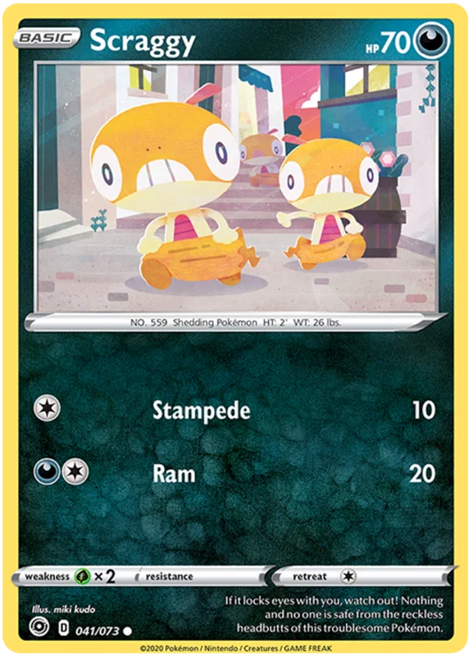 Scraggy (041/073) - Champion's Path