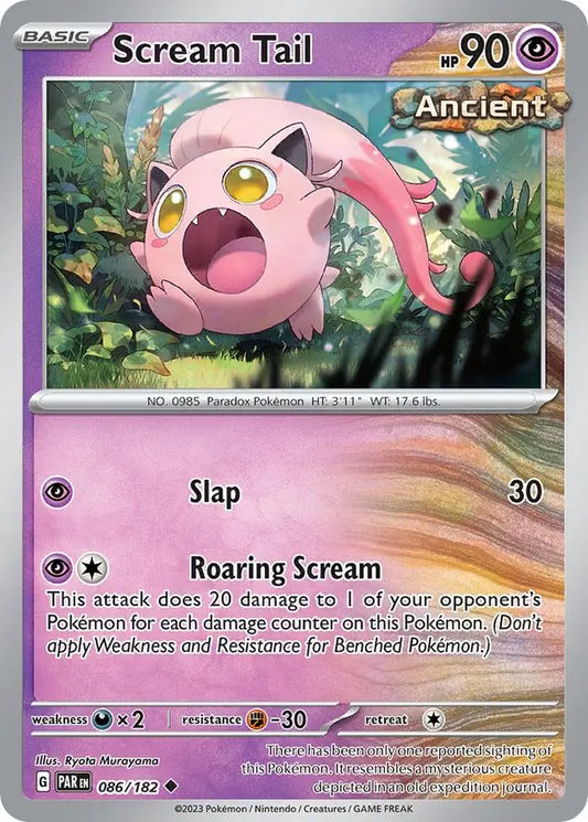 Scream Tail (086/182) - Paradox Rift