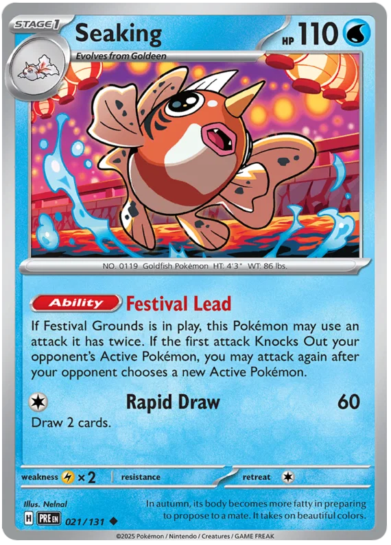 Seaking (021/131) - Prismatic Evolutions