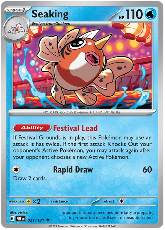 Seaking (021/131) - Prismatic Evolutions