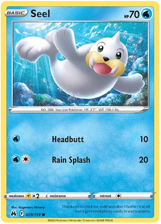 Seel (029/159) - Crown Zenith
