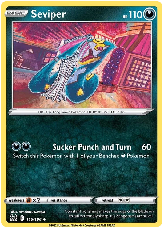 Seviper (116/196) - Lost Origin