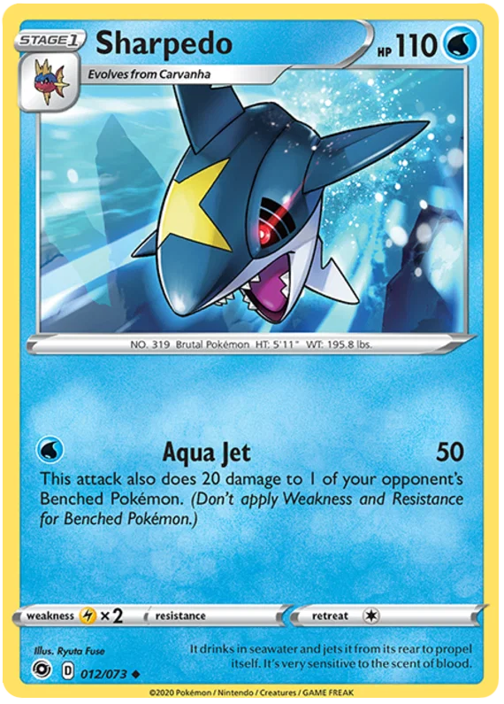 Sharpedo (012/073) - Champion's Path