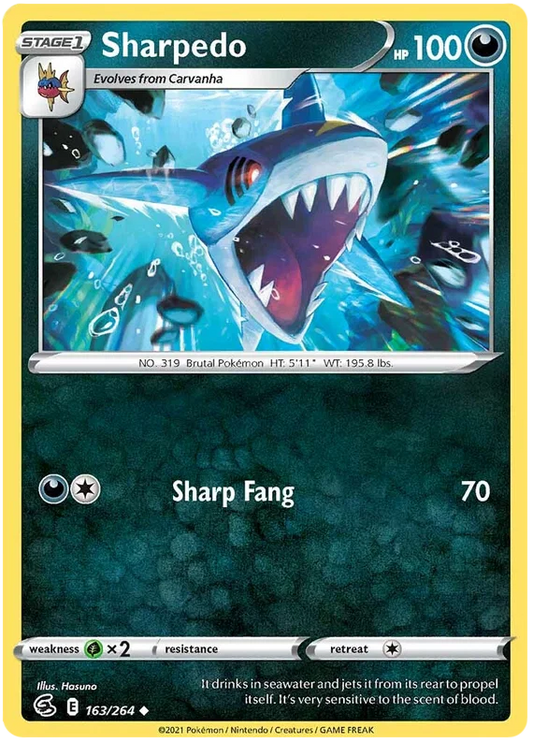 Sharpedo (163/264) - Fusion Strike
