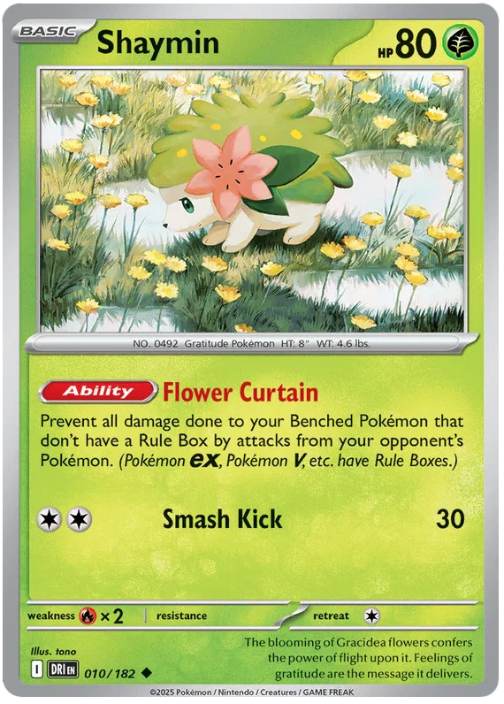 Shaymin (010/182) - Destined Rivals