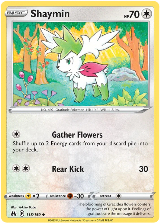 Shaymin (115/159) - Crown Zenith